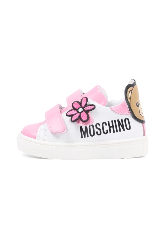 26SS [키즈] 모스키노 스니커즈 82956 VAR1 PINK - MOSCHINO