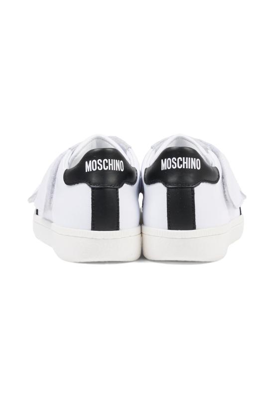 26SS [키즈] 모스키노 스니커즈 83057 VAR1 WHITE - MOSCHINO