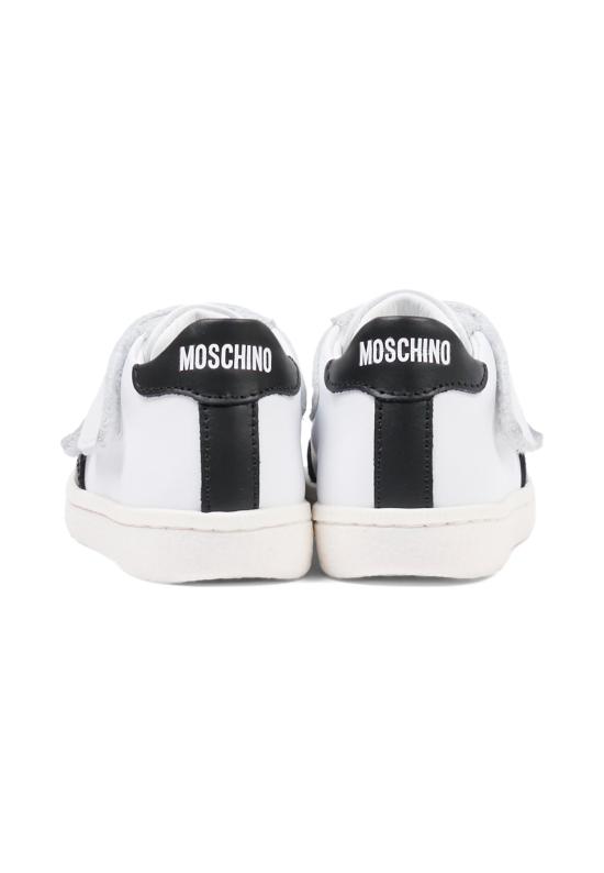 26SS [키즈] 모스키노 스니커즈 82943 VAR2 WHITE - MOSCHINO