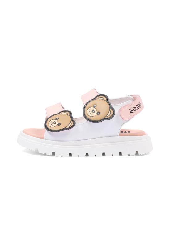 26SS [키즈] 모스키노 샌들 83027 VAR4 WHITE - MOSCHINO