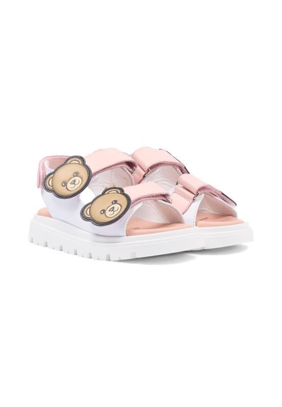 26SS [키즈] 모스키노 샌들 83027 VAR4 WHITE - MOSCHINO