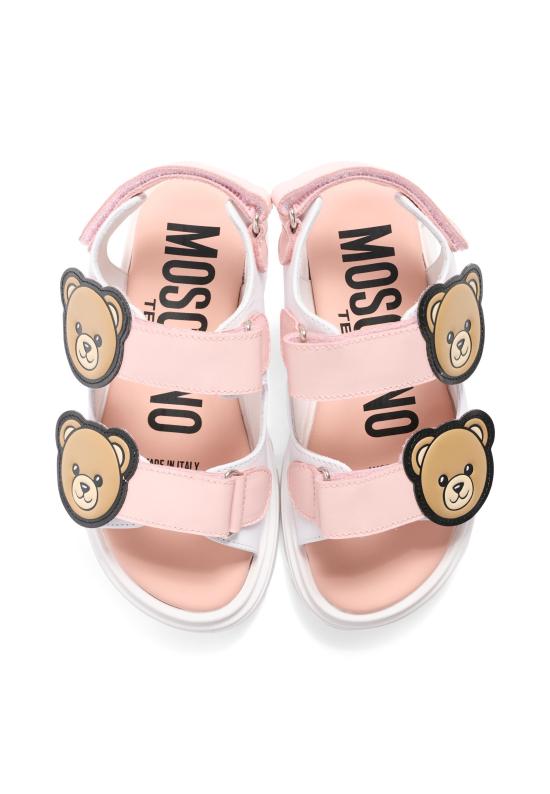 26SS [키즈] 모스키노 샌들 83027 VAR4 WHITE - MOSCHINO