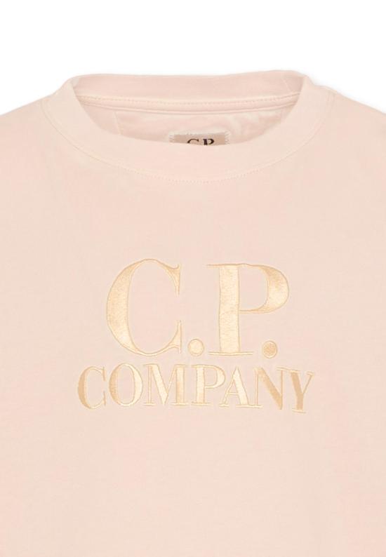 26SS [키즈] 씨피 컴퍼니 티셔츠 CNM00Q LAA17 10135 BEIGE - C.P. COMPANY