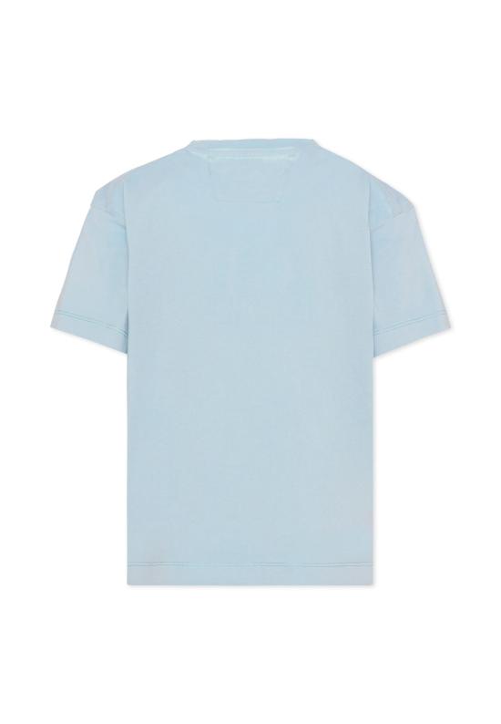26SS [키즈] 씨피 컴퍼니 티셔츠 CNM00Q LAA17 41372 LIGHT BLUE - C.P. COMPANY