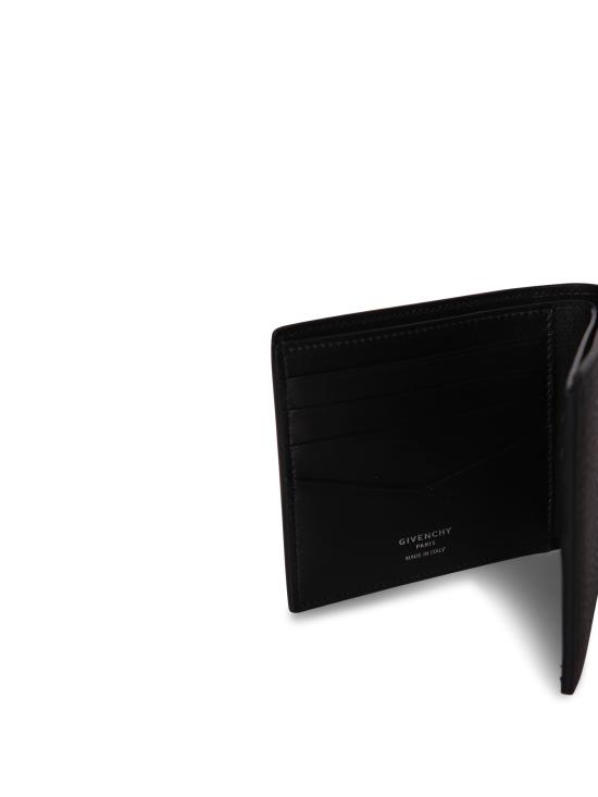 26SS 지방시 그레인 레더 반지갑 BK608N K213 001 Black - GIVENCHY