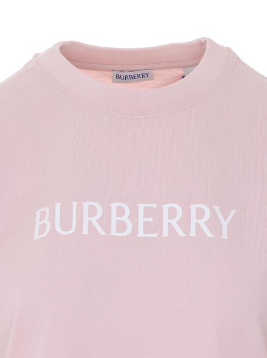 26SS 버버리 로고 코튼 티셔츠 8118976 C2989 Pink - BURBERRY
