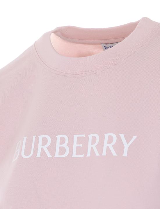 26SS 버버리 로고 코튼 티셔츠 8118976 C2989 Pink - BURBERRY