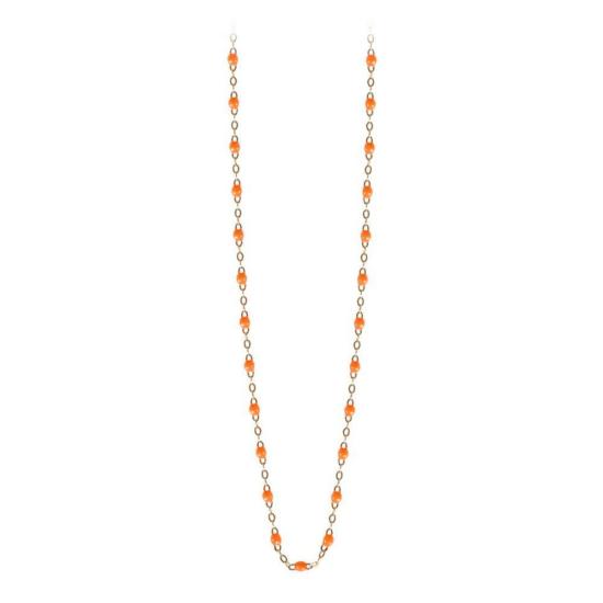  지지 끌로조 목걸이/팬던트 지지 클로조 16.5인치 클래식 지지 목걸이 오렌지/옐로우 골드