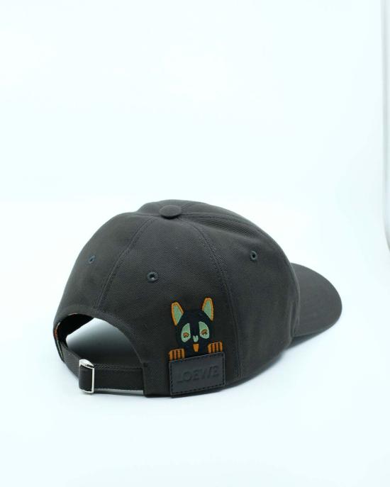  로에베 볼캡 퓨처리스트 캣 캡 브라운 - LOEWE