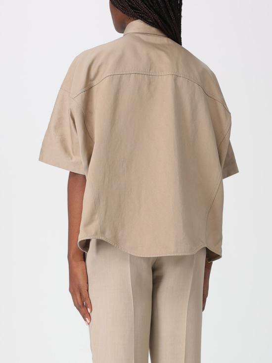 26SS 브루넬로 쿠치넬리 셔츠 ML597EM906 C631 Beige - BRUNELLO CUCINELLI