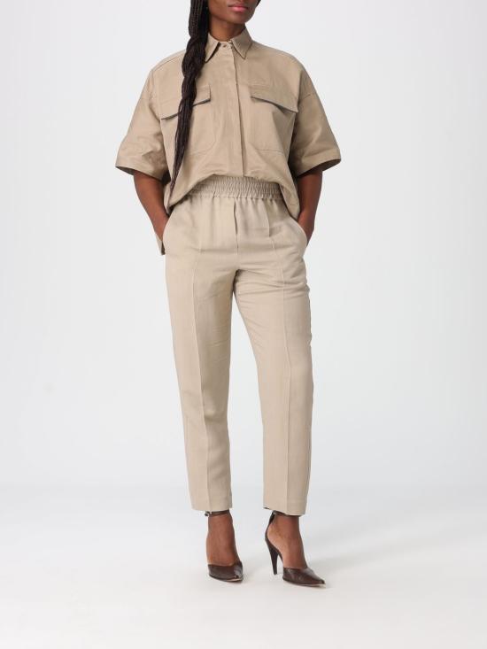 26SS 브루넬로 쿠치넬리 셔츠 ML597EM906 C631 Beige - BRUNELLO CUCINELLI