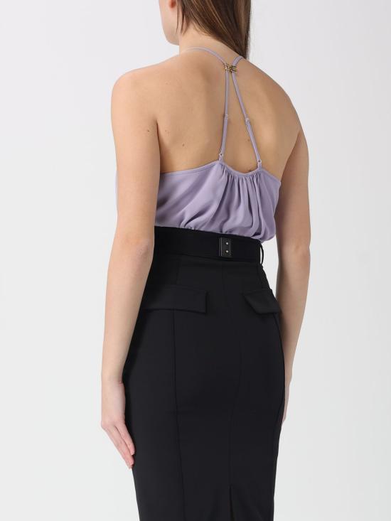 26SS 엘리자베타프랜치 민소매 티셔츠 BO01461E2 EV7 Lilac - ELISABETTA FRANCHI