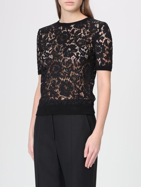 26SS 발렌티노 가라바니 반팔 티셔츠 BKC71UA34 0NO Black - VALENTINO GARAVANI