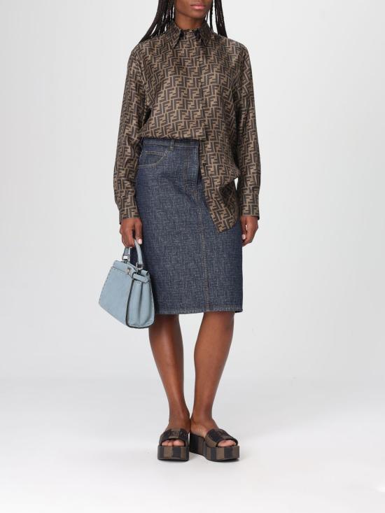 26SS 펜디 피카부 미니백 8BN244AVQQ F1USY Grey - FENDI