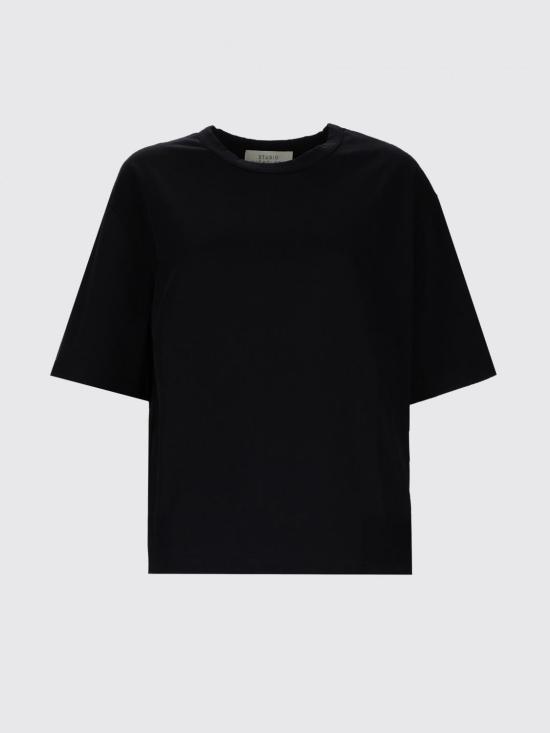 26SS 스튜디오 니콜슨 반팔 티셔츠 LEESNW1617 Black - STUDIO NICHOLSON