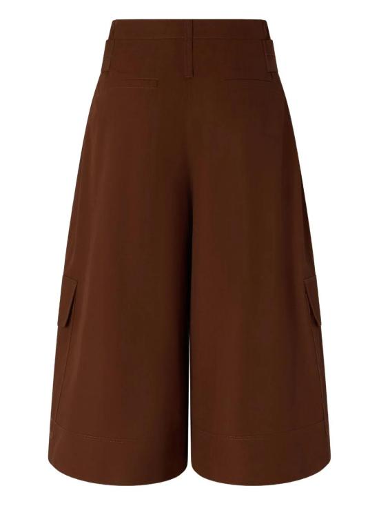 26SS 핑코 숏팬츠 106152A2ER L78 Marrone terra x piante - PINKO