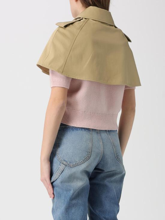 26SS 버버리 개버딘 트렌치 케이플릿 8120032 Kaki - BURBERRY