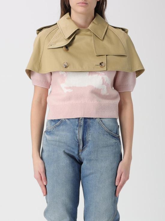 26SS 버버리 개버딘 트렌치 케이플릿 8120032 Kaki