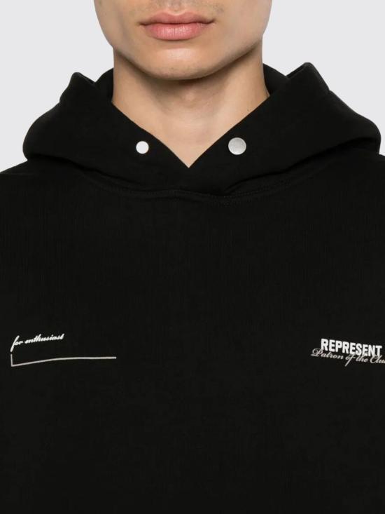 26SS 리프레젠트 긴팔 티셔츠 MLM4270 Black - REPRESENT