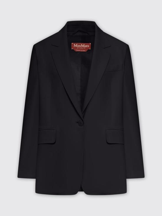 26SS 막스마라 스튜디오 자켓 2616041025600 001 Black - MAX MARA STUDIO