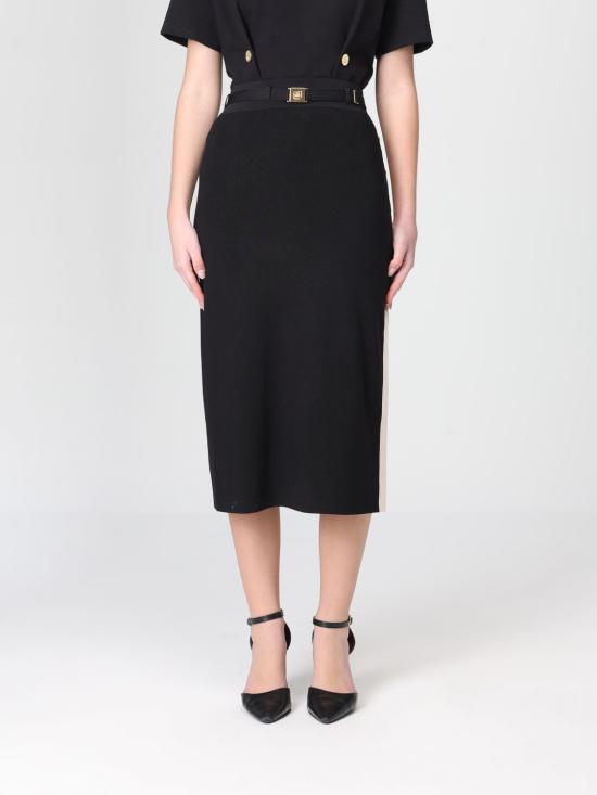 26SS 엘리자베타프랜치 미디 스커트 GK27S61E2 685 Black