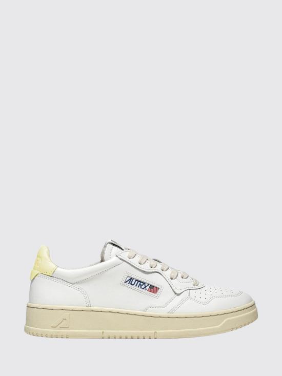 26SS 오트리 메달리스트 로우 스니커즈 AULMLL09 Yellow