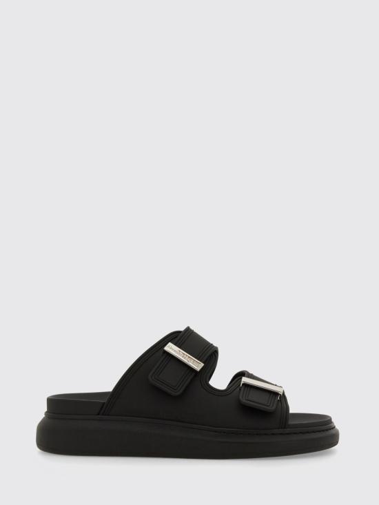 26SS 알렉산더 맥퀸 하이브리드 슬라이드 658063W4Z51 1081 Black