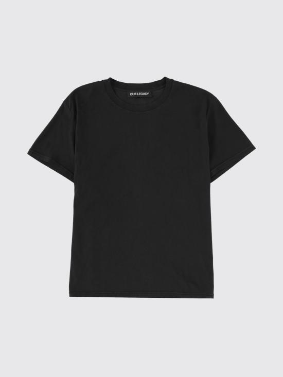 26SS 아워레가시 반팔 티셔츠 W2266CB Black - OUR LEGACY