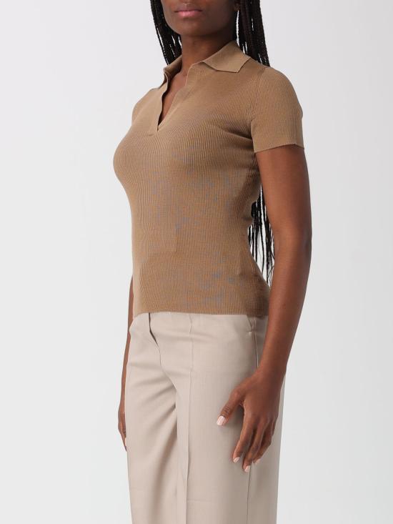 26SS 막스마라 폴로 티셔츠 2611361171600 005 Camel - MAX MARA