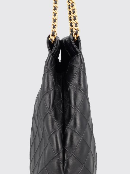 26SS 토리버치 에센셜 U 나일론 토트백 162450 001 Black - TORY BURCH