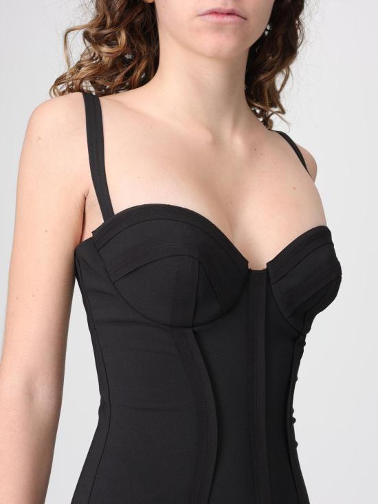 26SS 엘리자베타프랜치 미디 원피스 GO15961E2 110 Black - ELISABETTA FRANCHI