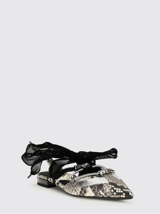 26SS 핑코 플랫 슈즈 SD0547P042 I93 Grey - PINKO