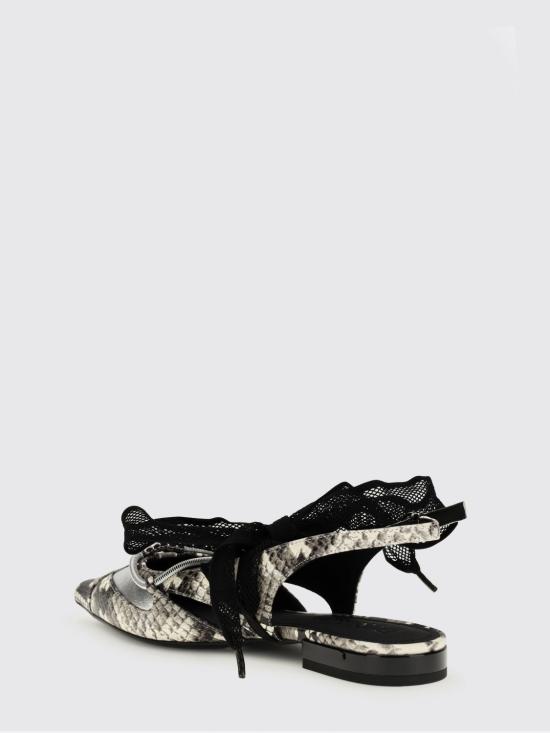 26SS 핑코 플랫 슈즈 SD0547P042 I93 Grey - PINKO