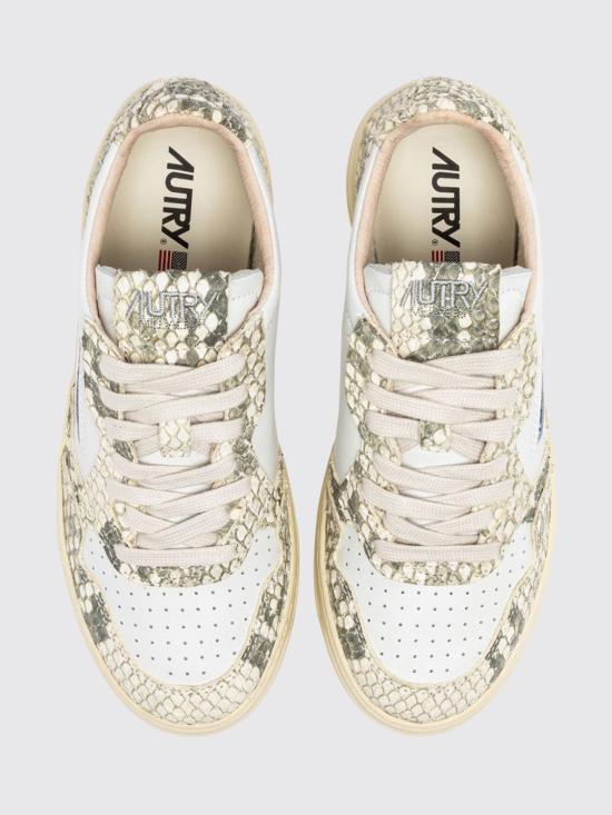 26SS 오트리 메달리스트 로우 스니커즈 AULWVE01 White - AUTRY