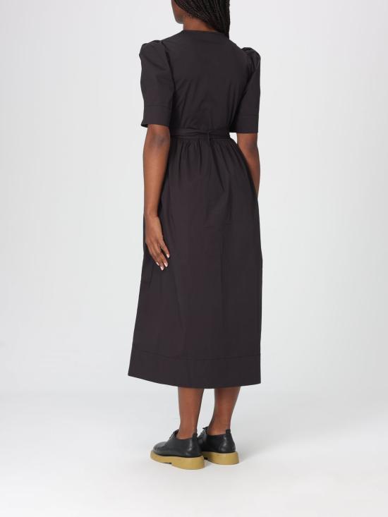 26SS 가니 롱 원피스 W0842 099 Black - GANNI