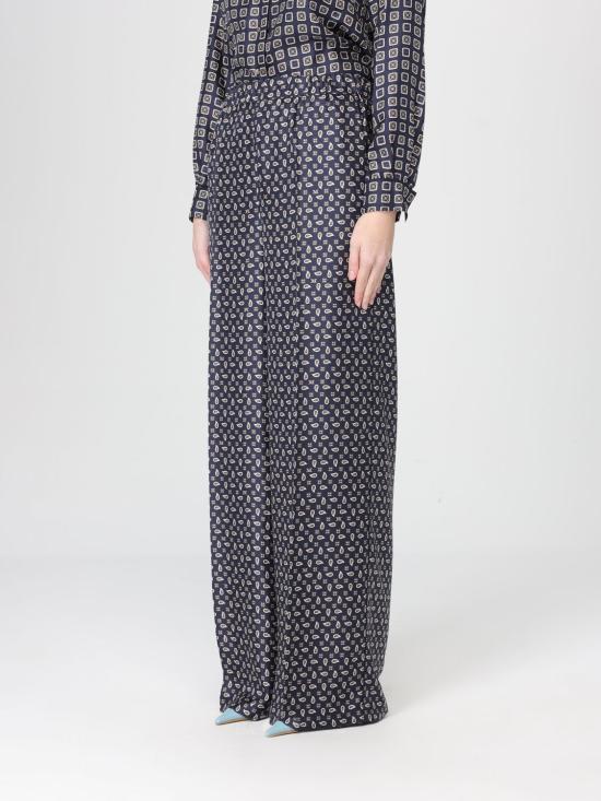 26SS 막스마라 스트레이트 팬츠 2611131131600 001 Blue - MAX MARA