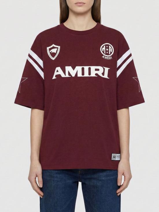 26SS 아미리 반팔 티셔츠 AWTOJR1022 584 Burgundy