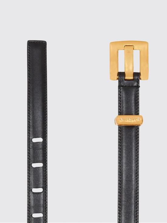 26SS 발망 레귤러 벨트 GN1WJ191LSLX 0PA Black - BALMAIN