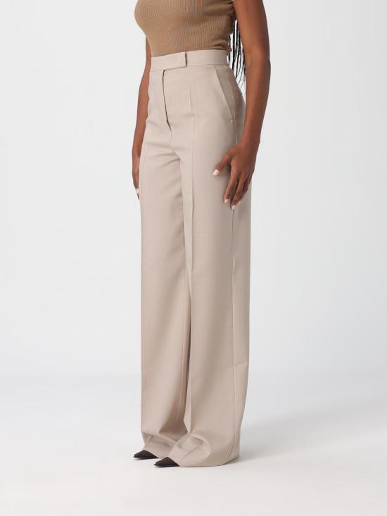 26SS 막스마라 스트레이트 팬츠 2611131201600 021 Moss Green - MAX MARA