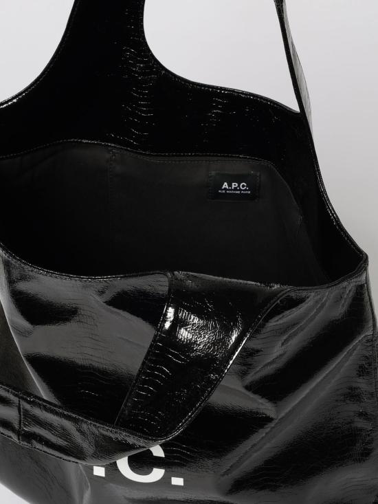 26SS 아페쎄 니논 토트백 PUACCM61565 LZZ Black - A.P.C.
