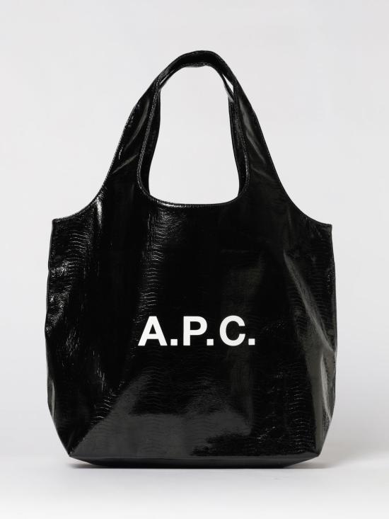 26SS 아페쎄 니논 토트백 PUACCM61565 LZZ Black