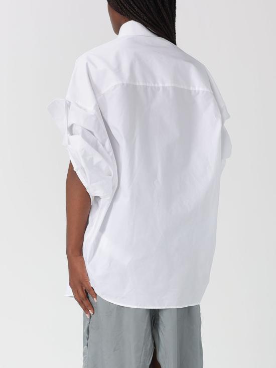 25SS 발렌시아가 셔츠 834033 TNM60 9000 White - BALENCIAGA