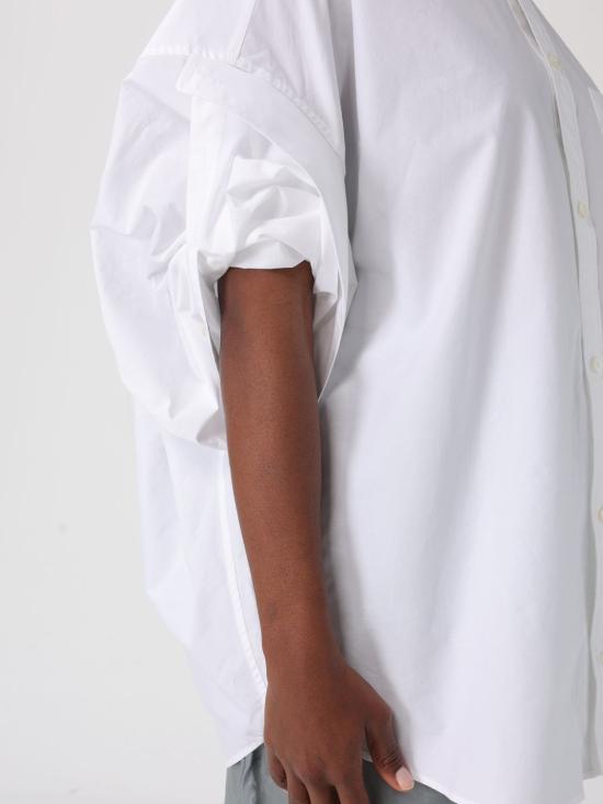 25SS 발렌시아가 셔츠 834033 TNM60 9000 White - BALENCIAGA