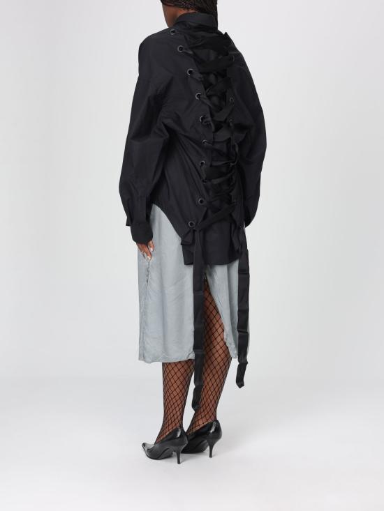 25SS 발렌시아가 셔츠 831657 TRM28 1000 Black - BALENCIAGA