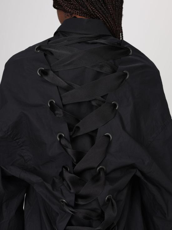 25SS 발렌시아가 셔츠 831657 TRM28 1000 Black - BALENCIAGA