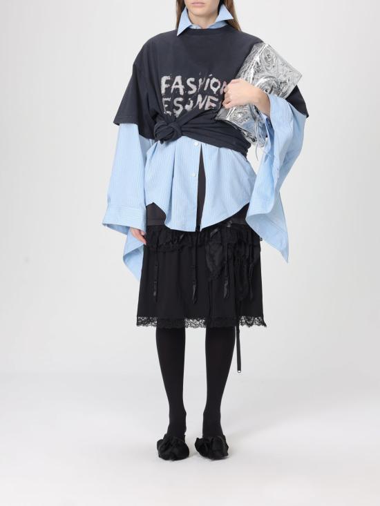 25SS 발렌시아가 반팔 티셔츠 831305 TSVC5 1041 Black - BALENCIAGA