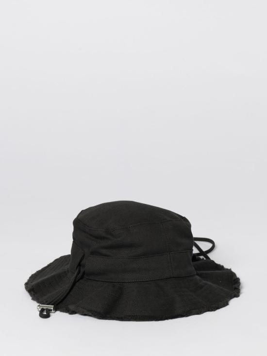 26SS 자크뮈스 버킷햇 ACU00002DAE00014 990 Black - JACQUEMUS