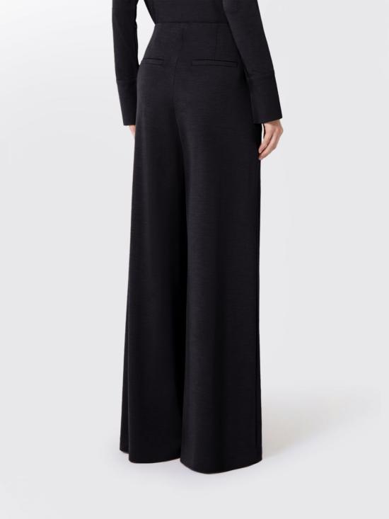 26SS 막스마라 스트레이트 팬츠 2611781018600 006 Black - MAX MARA