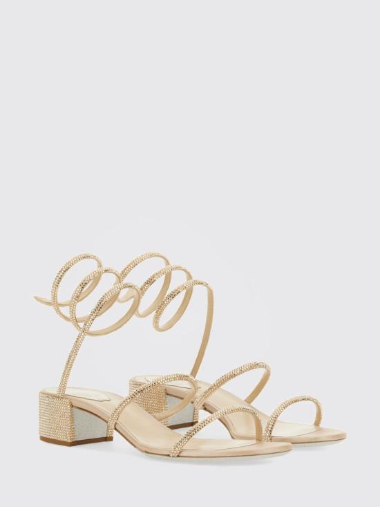 26SS 르네 카오빌라 힐/펌프스 C12037040R001 V104 Beige - RENE CAOVILLA
