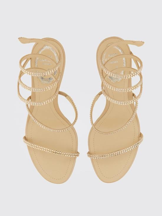 26SS 르네 카오빌라 힐/펌프스 C12369080R001 V104 Beige - RENE CAOVILLA